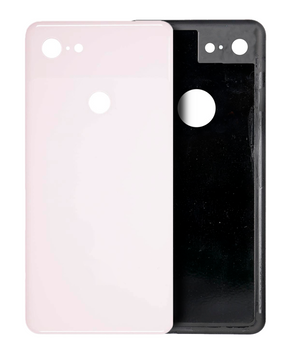 Replacement Back cover Glass Compatible For Google Pixel 3 (Pink) (Genuine OEM)
