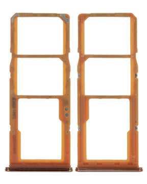 Replacement Dual Sim Card Tray Compatible For Samsung Galaxy A70 (A705 / 2019) (Coral)