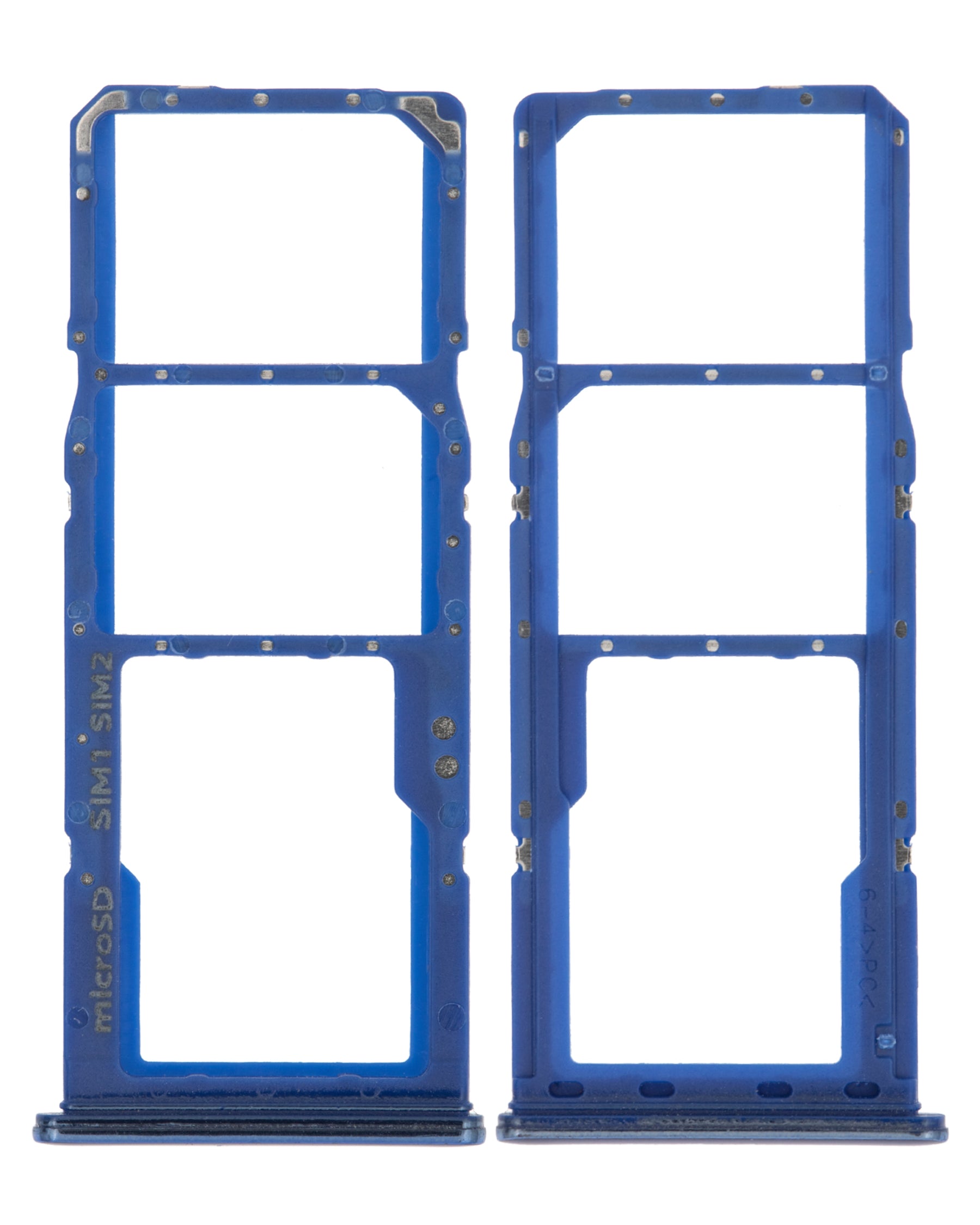 Replacement Dual Sim Card Tray Compatible For Samsung Galaxy A70 (A705 / 2019) (Blue)