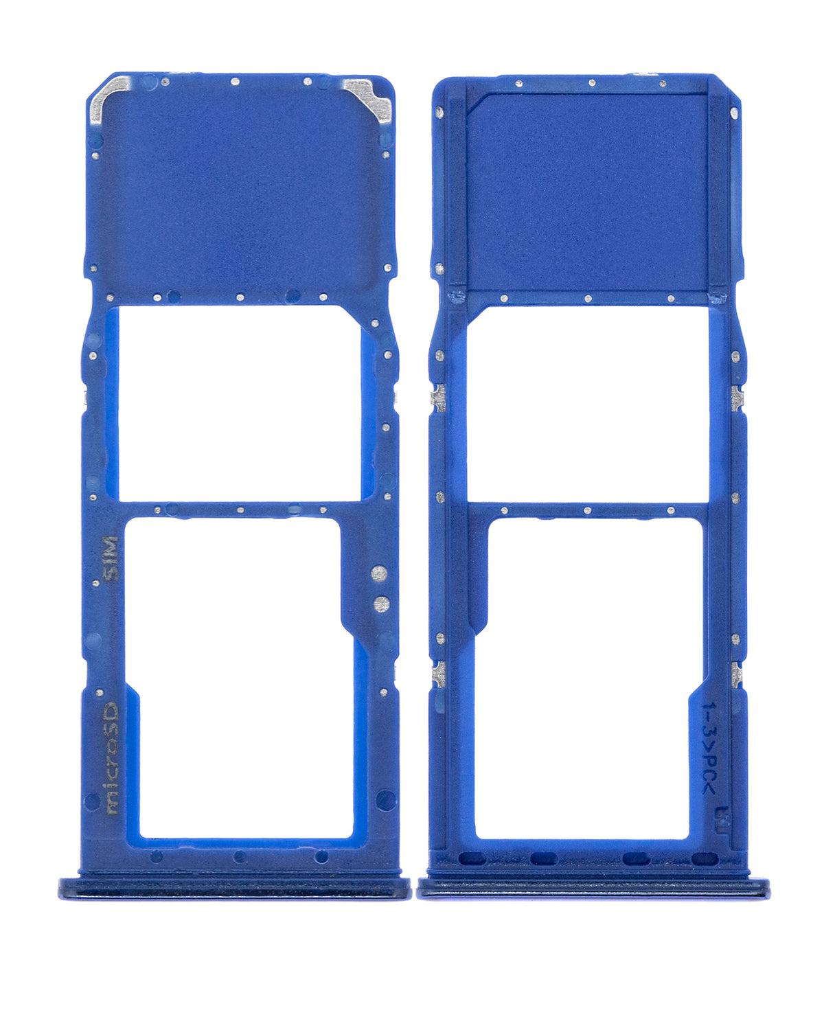 Single Sim Card Tray Replacement Compatible For Samsung Galaxy A70 (A705 / 2019) (Blue)