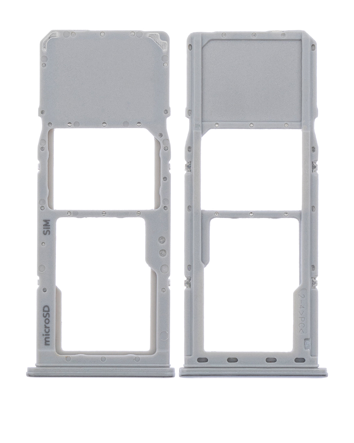 Replacement Single Sim Card Tray Compatible For Samsung Galaxy A70 (A705 / 2019) (Silver)