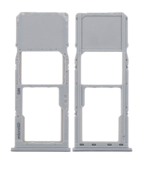 Replacement Single Sim Card Tray Compatible For Samsung Galaxy A70 (A705 / 2019) (Silver)