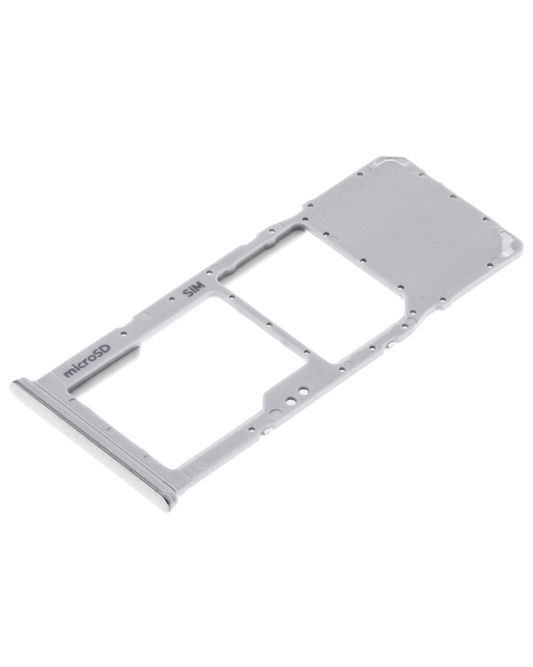 Replacement Single Sim Card Tray Compatible For Samsung Galaxy A70 (A705 / 2019) (Silver)