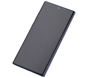 Replacement OLED Assembly With Frame Compatible For Samsung Galaxy Note 10 Plus / 5G (Refurbished) (Blue)
