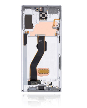 Replacement OLED Assembly With Frame Compatible For Samsung Galaxy Note 10 Plus / 5G (Refurbished) (Aura White)