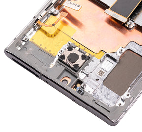 Replacement OLED Assembly With Frame Compatible For Samsung Galaxy Note 10 Plus / 5G (Refurbished) (Aura Glow / Silver)