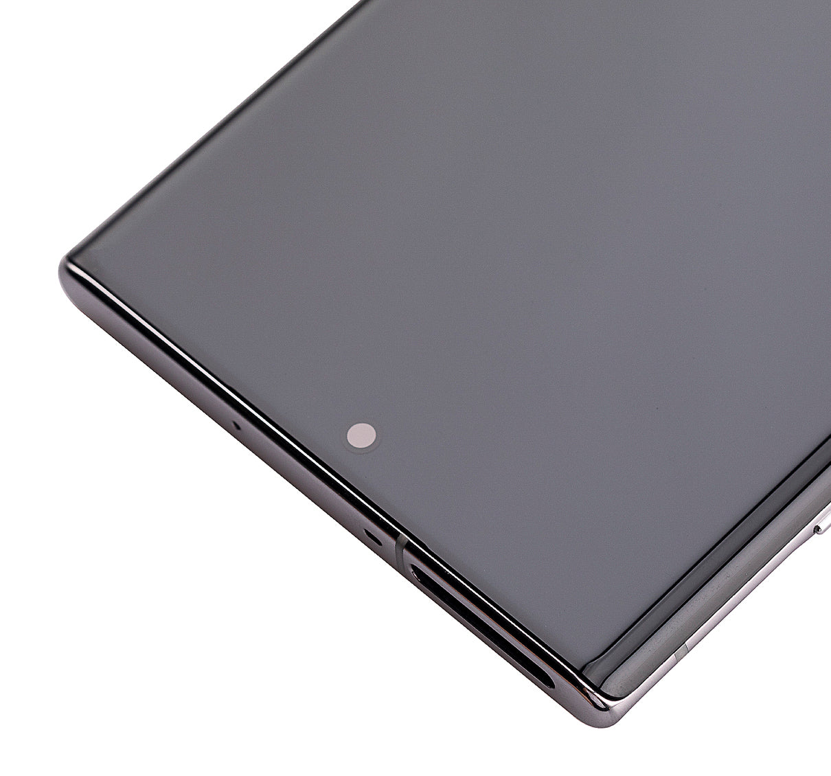 Replacement OLED Assembly With Frame Compatible For Samsung Galaxy Note 10 Plus / 5G (Refurbished) (Aura Glow / Silver)