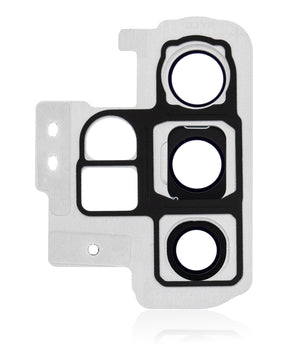 Replacement Back Camera Lens With Bracket / Bezel Compatible For Samsung Galaxy Note 10 Plus / 5G (Aura White)