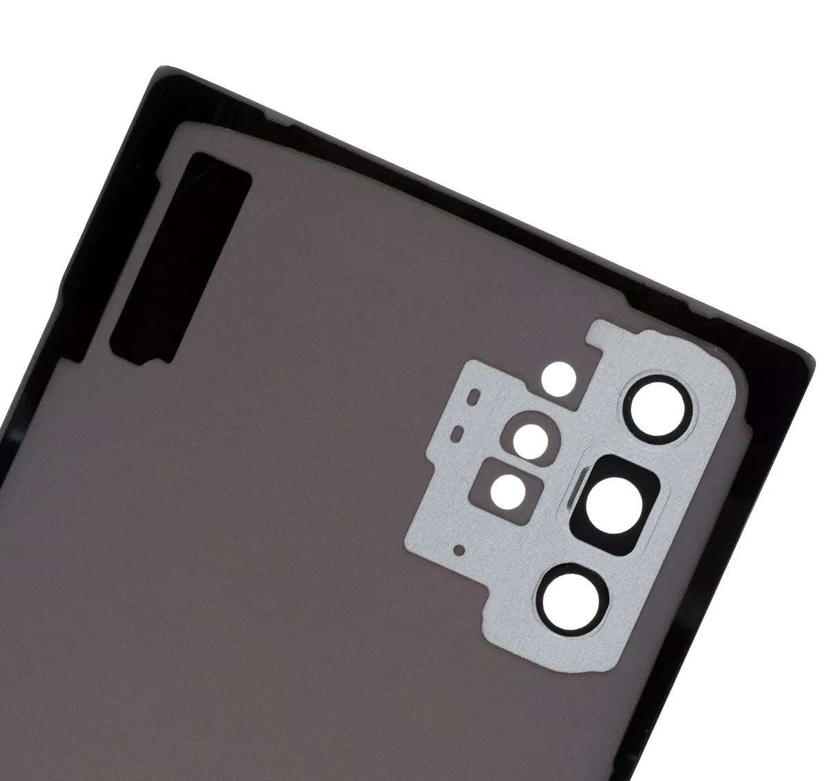 Replacement Back Cover Glass With Camera Lens Compatible For Samsung Galaxy Note 10 Plus / 5G (Service Pack) (Aura White)