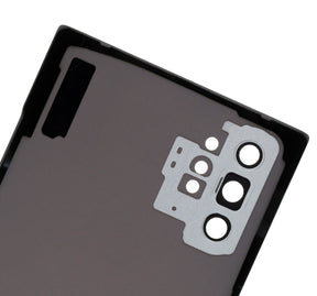 Replacement Back Cover Glass With Camera Lens Compatible For Samsung Galaxy Note 10 Plus / 5G (No Logo) (Vemake) (Aura White)