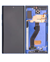 Replacement OLED Assembly With Frame Compatible For Samsung Galaxy Note 10 Plus / 5G (Service Pack) (Aura Blue)