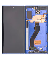 Replacement OLED Assembly With Frame Compatible For Samsung Galaxy Note 10 Plus / 5G (Refurbished) (Blue)