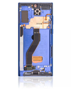 Replacement OLED Assembly With Frame Compatible For Samsung Galaxy Note 10 Plus / 5G (Service Pack) (Aura Blue)