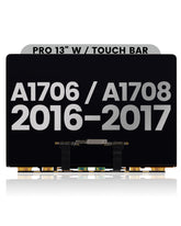 LCD Panel Only Compatible For MacBook Pro 13" W/ Touch Bar (A1706 / A1708 / Late 2016 / Mid 2017) (Panel Only)