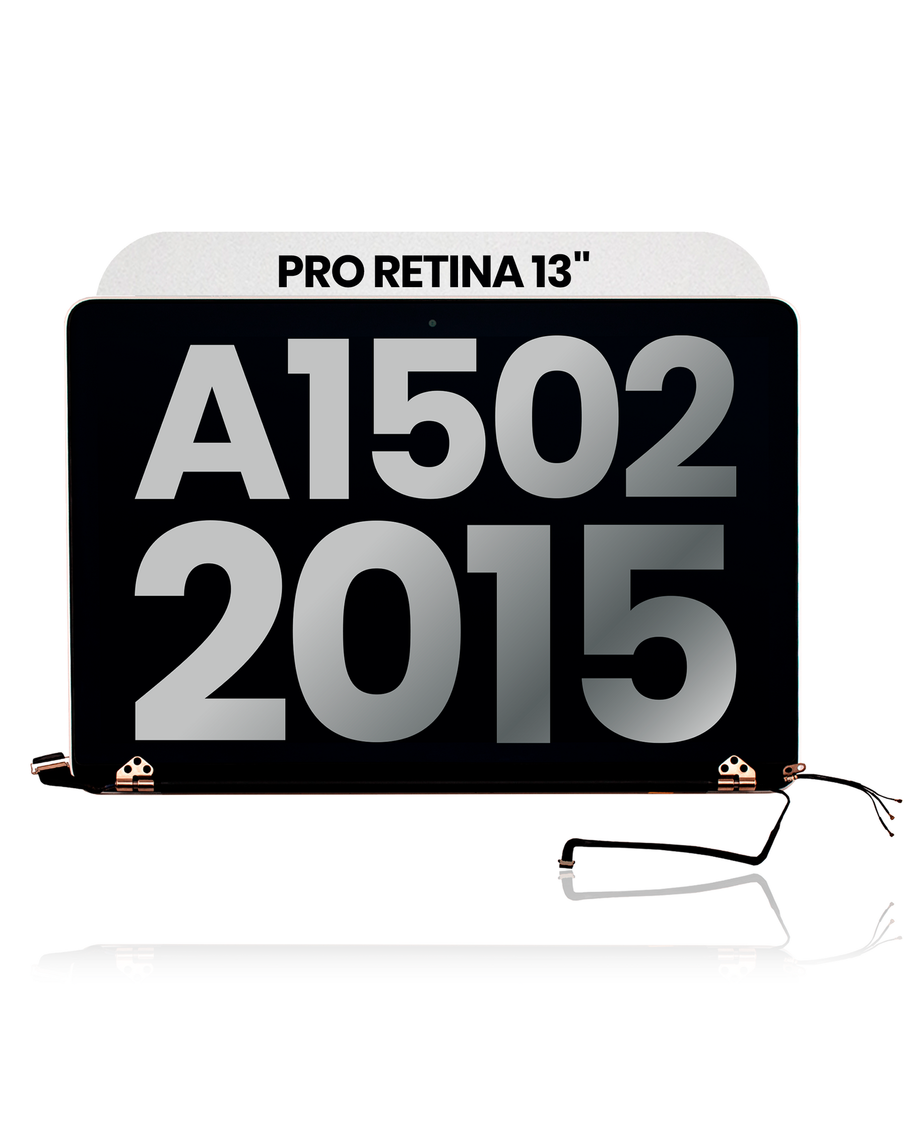 Complete LCD Display Assembly Compatible For MacBook Pro Retina 13" (A1502 / Early 2015) (Used OEM Pull: Grade New)