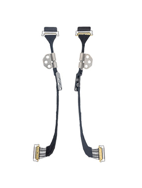 Left Hinge Compatible For MacBook Air 13" + Display LVDS Cable (A1466 / Mid 2012 / Mid 2013 / Early 2014 / Early 2015 / Mid 2017)