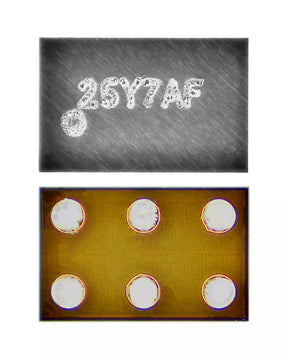 Buck Converter IC - Compatible for MacBook (Various Models) - PP3V3/5V (TPS22924BYZZR, 3.6V, 2A, BGA 6-Pin)