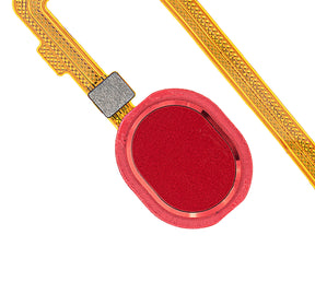 Fingerprint Reader With Flex Cable Compatible For Samsung Galaxy A10s (A107 / 2019) (Red)