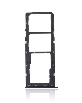 Dual Sim Card Tray Compatible For Samsung Galaxy A10s (A107 / 2019) / A20s (A207 / 2019) (Black)