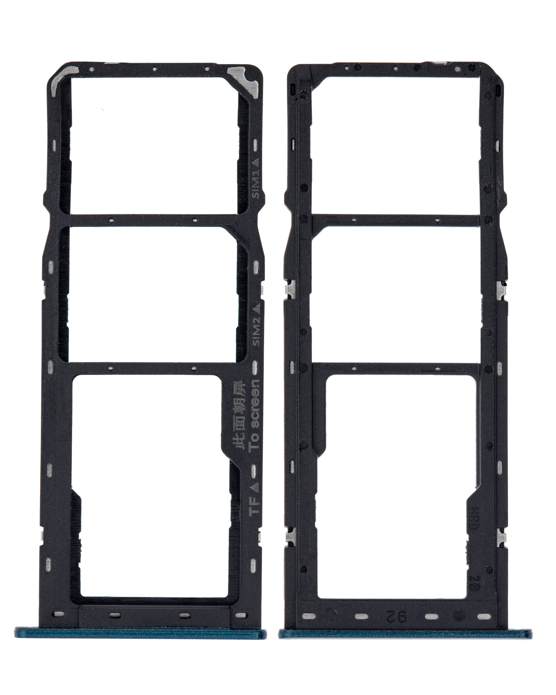 Dual Sim Card Tray Compatible For Samsung Galaxy A10s (A107 / 2019) / A20s (A207 / 2019) (Green)