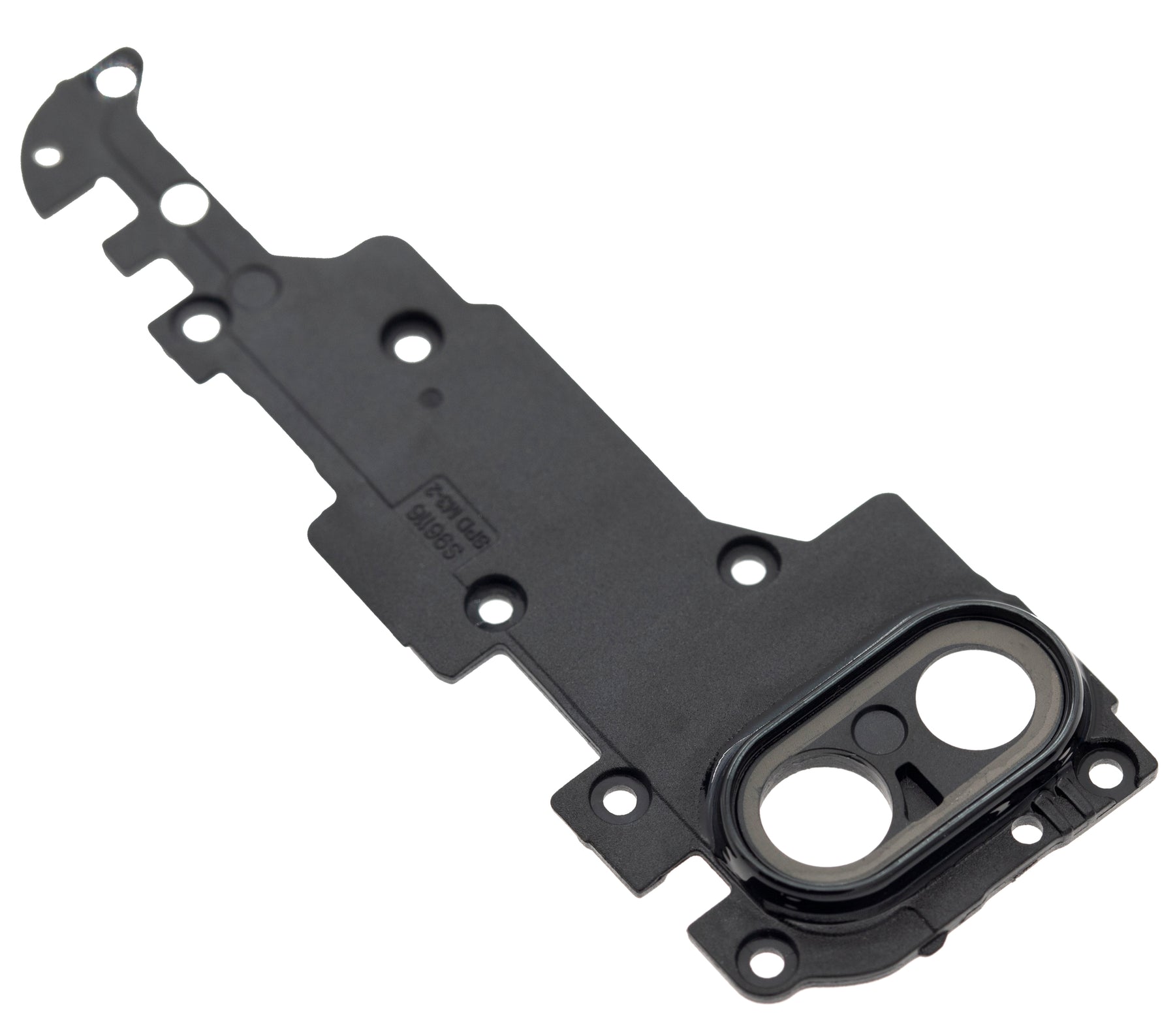 Back Camera Lens With Bracket / Bezel Compatible For Samsung Galaxy A10S (Black)