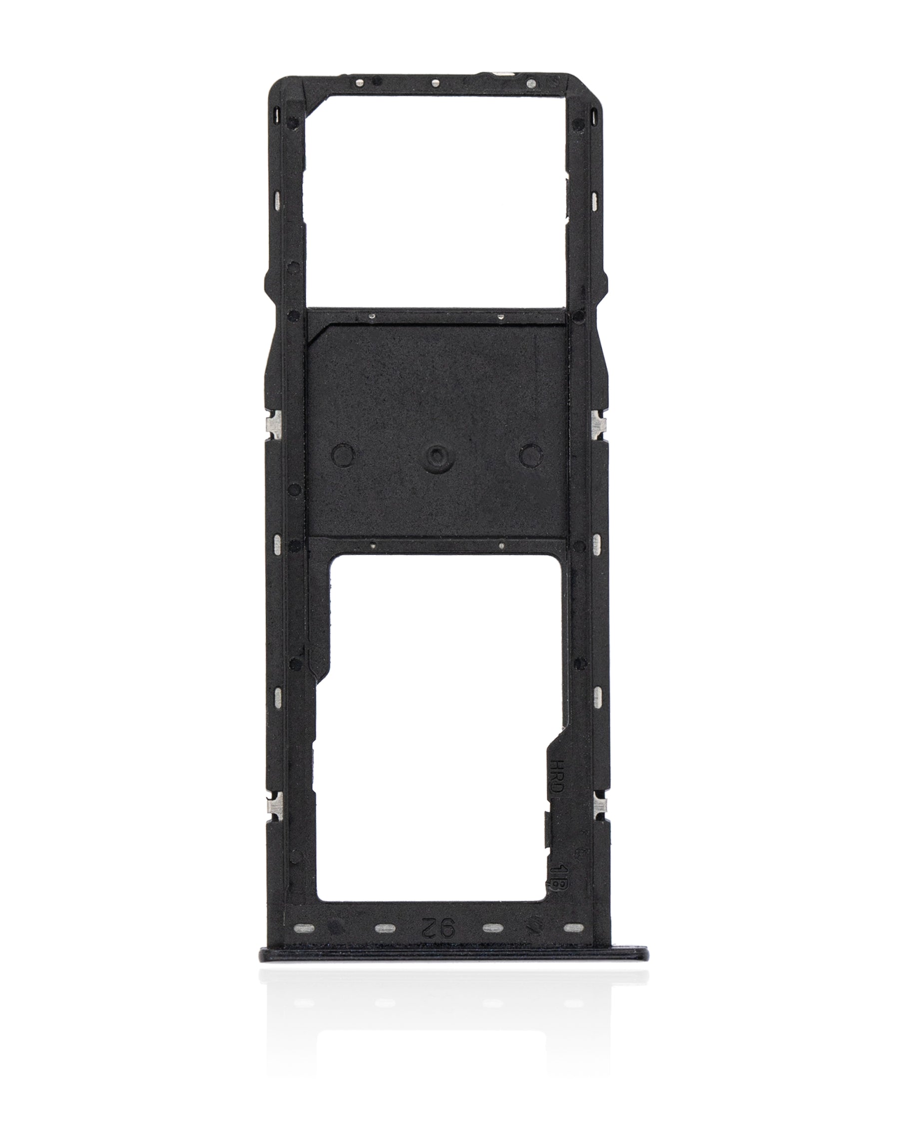 Single Sim Card Tray Compatible For Samsung Galaxy A10S (A107 / 2019) / A20S (A207 / 2019) (Black)