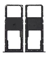 Single Sim Card Tray Compatible For Samsung Galaxy A10S (A107 / 2019) / A20S (A207 / 2019) (Black)