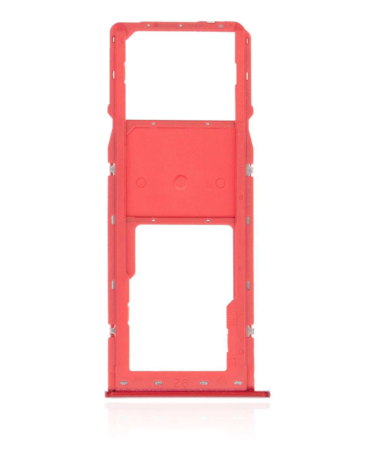 Single Sim Card Tray Compatible For Samsung Galaxy A10S (A107 / 2019) / A20S (A207 / 2019) (Red)