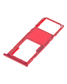 Single Sim Card Tray Compatible For Samsung Galaxy A10S (A107 / 2019) / A20S (A207 / 2019) (Red)