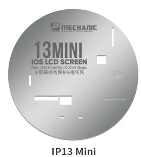 Screen Cable IC Protection Stencil Compatible For iPhone 11 To 13 Pro Max (Mechanic)