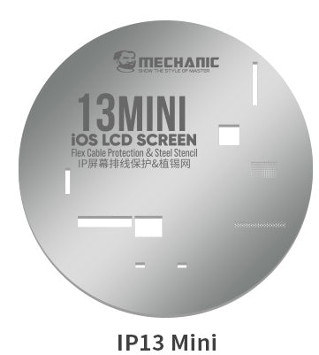 Screen Cable IC Protection Stencil Compatible For iPhone 11 To 13 Pro Max (Mechanic)