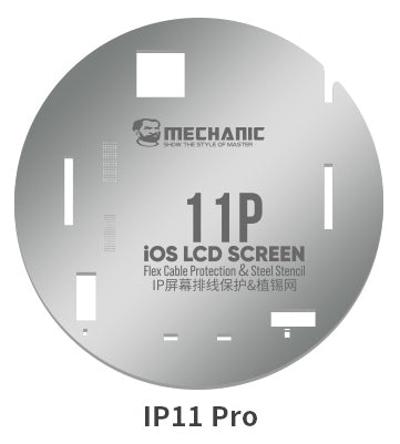 Screen Cable IC Protection Stencil Compatible For iPhone 11 To 13 Pro Max (Mechanic)