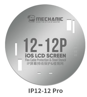 Screen Cable IC Protection Stencil Compatible For iPhone 11 To 13 Pro Max (Mechanic)