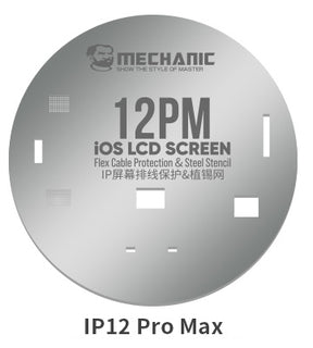 Screen Cable IC Protection Stencil Compatible For iPhone 11 To 13 Pro Max (Mechanic)