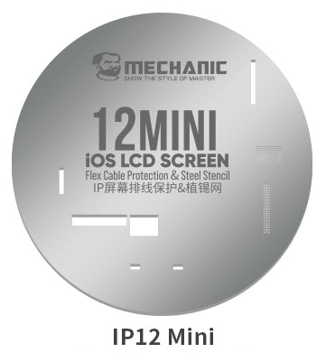 Screen Cable IC Protection Stencil Compatible For iPhone 11 To 13 Pro Max (Mechanic)