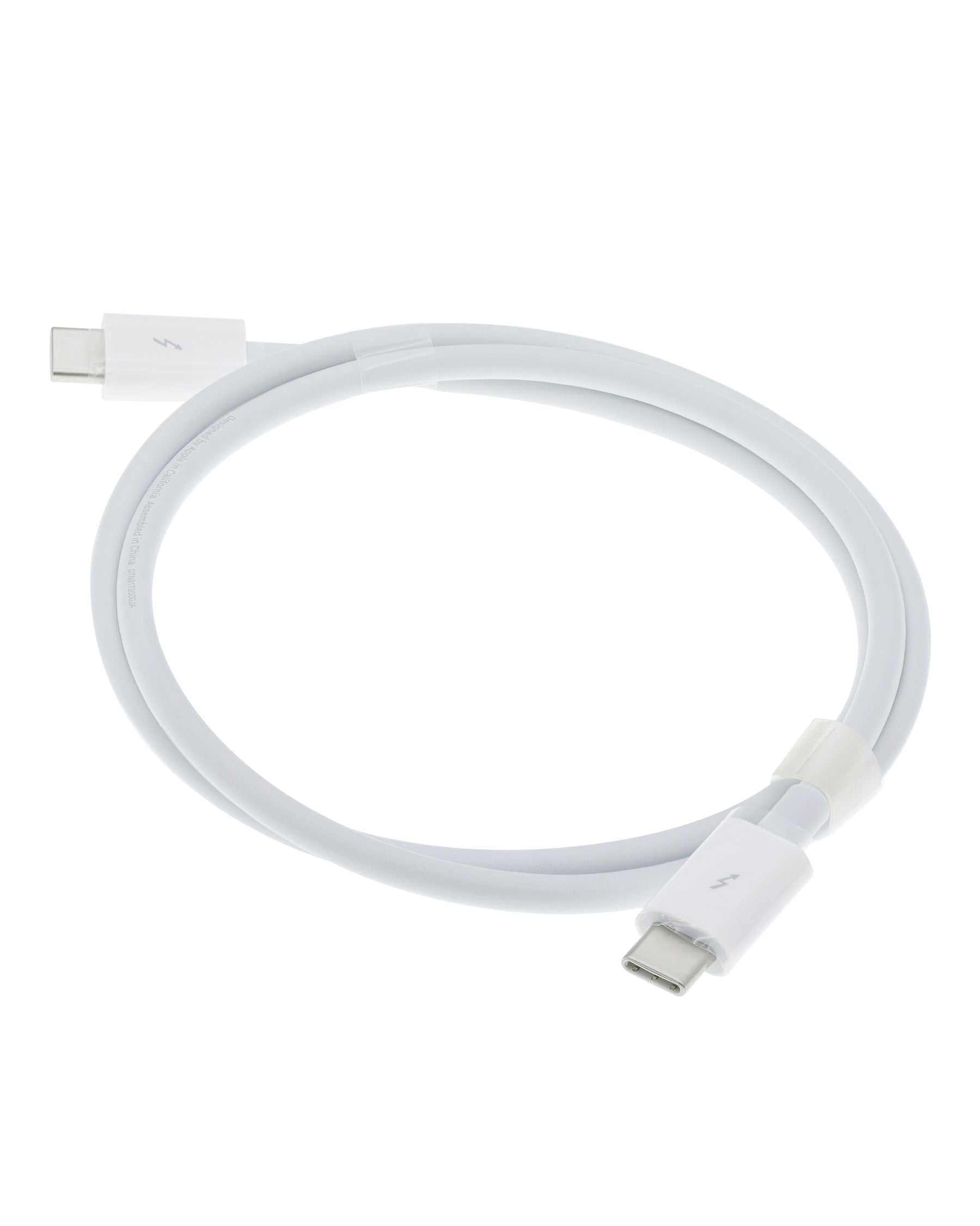 Thunderbolt 3 USB-C To USB-C Cable (1ft.) Compatible For MacBook / IMac / Mac (OEM Pull Grade: A)