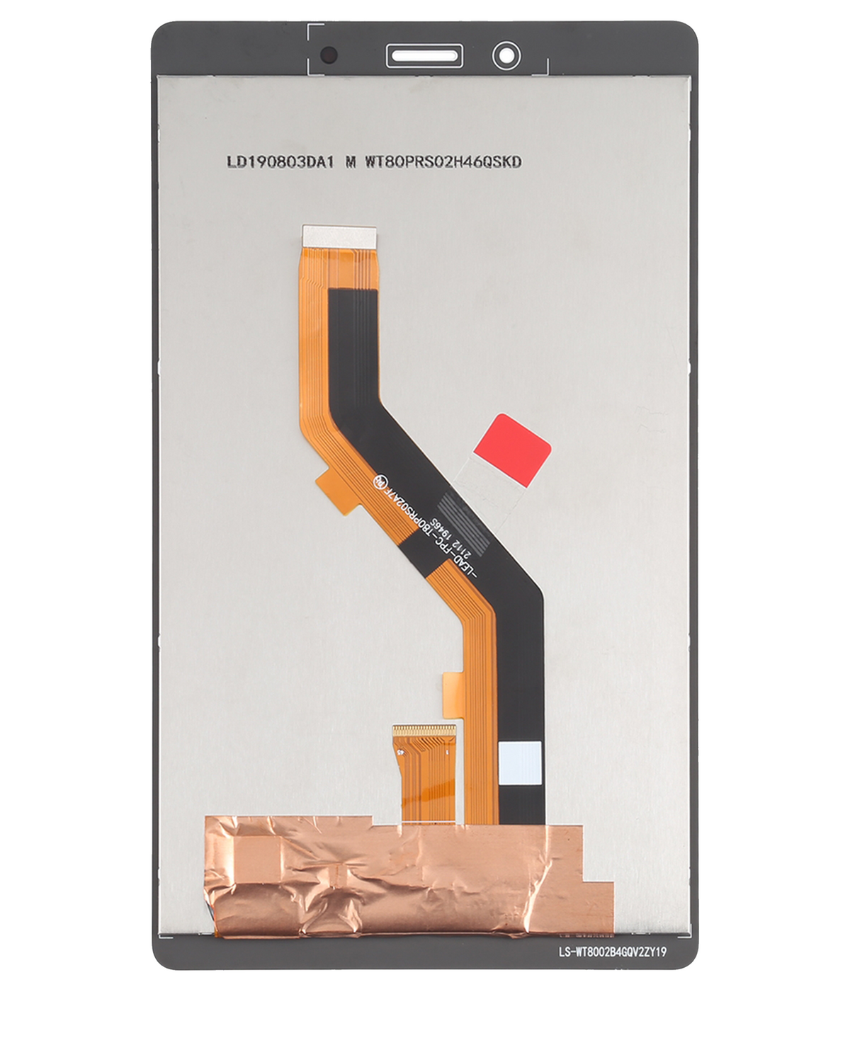 Replacement LCD Assembly Without Frame Compatible For Samsung Galaxy Tab A 8.0" (2019) (T295) (LTE Version) (Refurbished) (White)