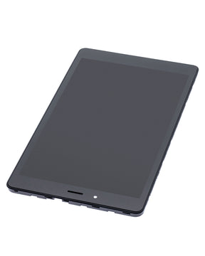 Replacement LCD Assembly With Frame Compatible For Samsung Galaxy Tab A 8.0" (2019) (T295) (LTE Version) (Refurbished) (Black)