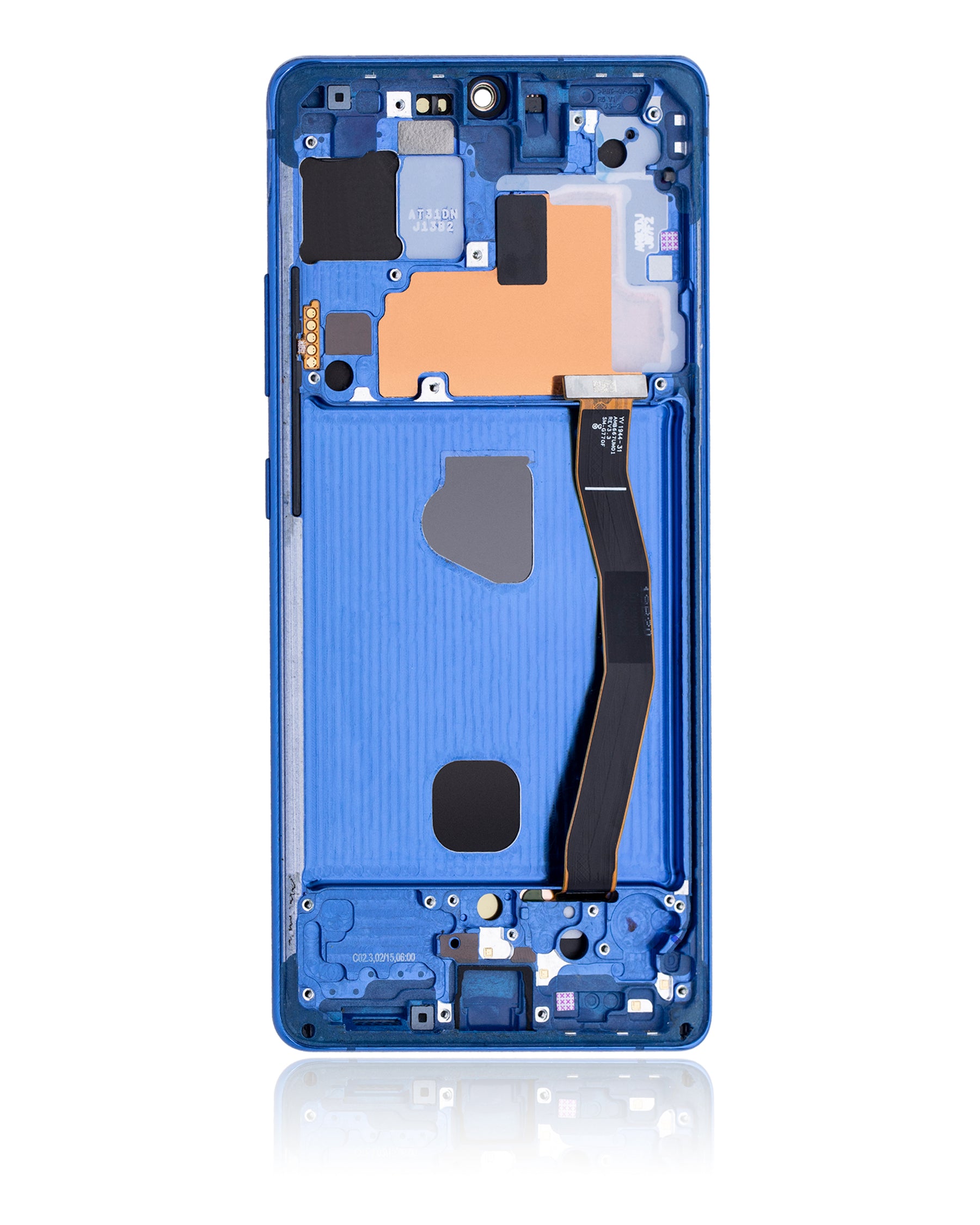 Replacement OLED Assembly With Frame Compatible For Samsung Galaxy S10 Lite (Refurbished) (Prism Blue)