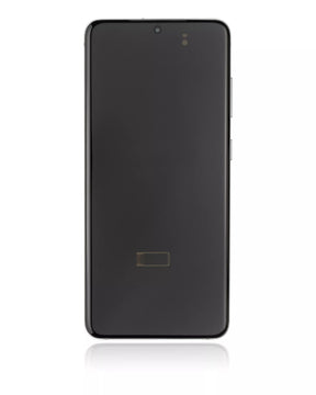 OLED Assembly With Frame Compatible For Samsung Galaxy S20 5G Replacement by Macfactory.Store (Non-Verizon 5G UW Frame) (Service Pack) (Cosmic Gray)