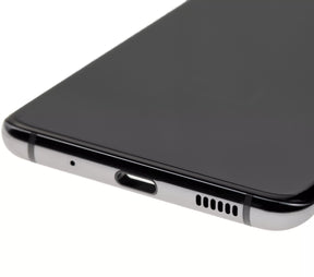 OLED Assembly With Frame Compatible For Samsung Galaxy S20 5G Replacement by Macfactory.Store (Non-Verizon 5G UW Frame) (Service Pack) (Cosmic Gray)