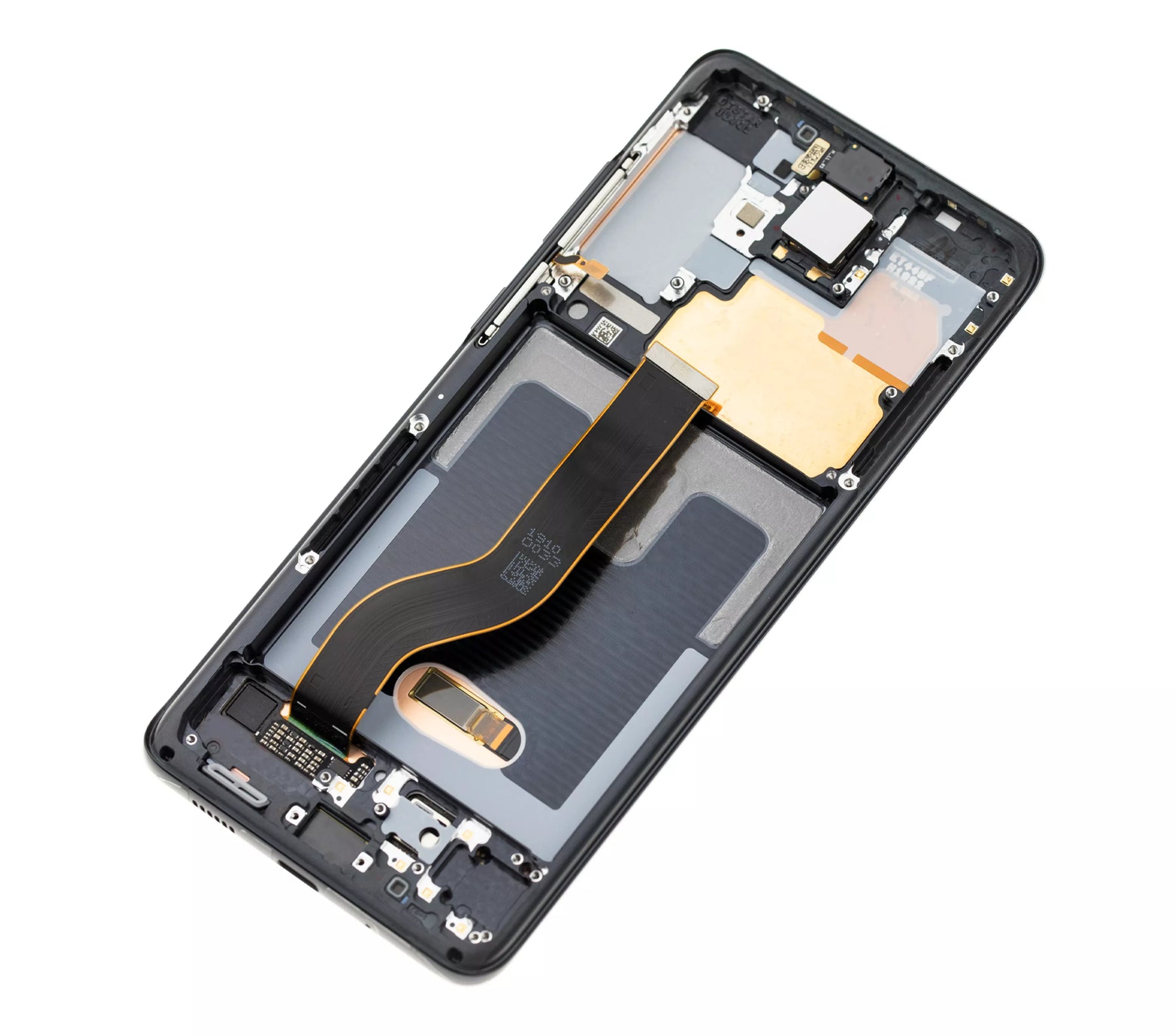 OLED Assembly With Frame Compatible For Samsung Galaxy S20 Plus 5G  Replacement (Service Pack) (Cosmic Black)