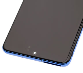 Replacement OLED Assembly With Frame Compatible For Samsung Galaxy S20 Plus 5G (Service Pack) (Aura Blue)