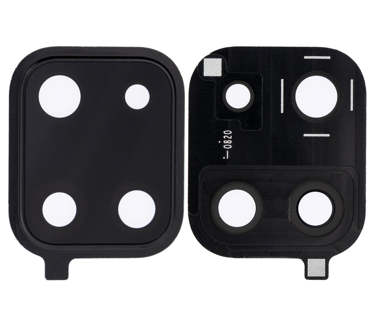 Replacement Back Camera Lens With Cover Bezel Ring Compatible For Samsung Galaxy Note 10 Lite (All Colors)