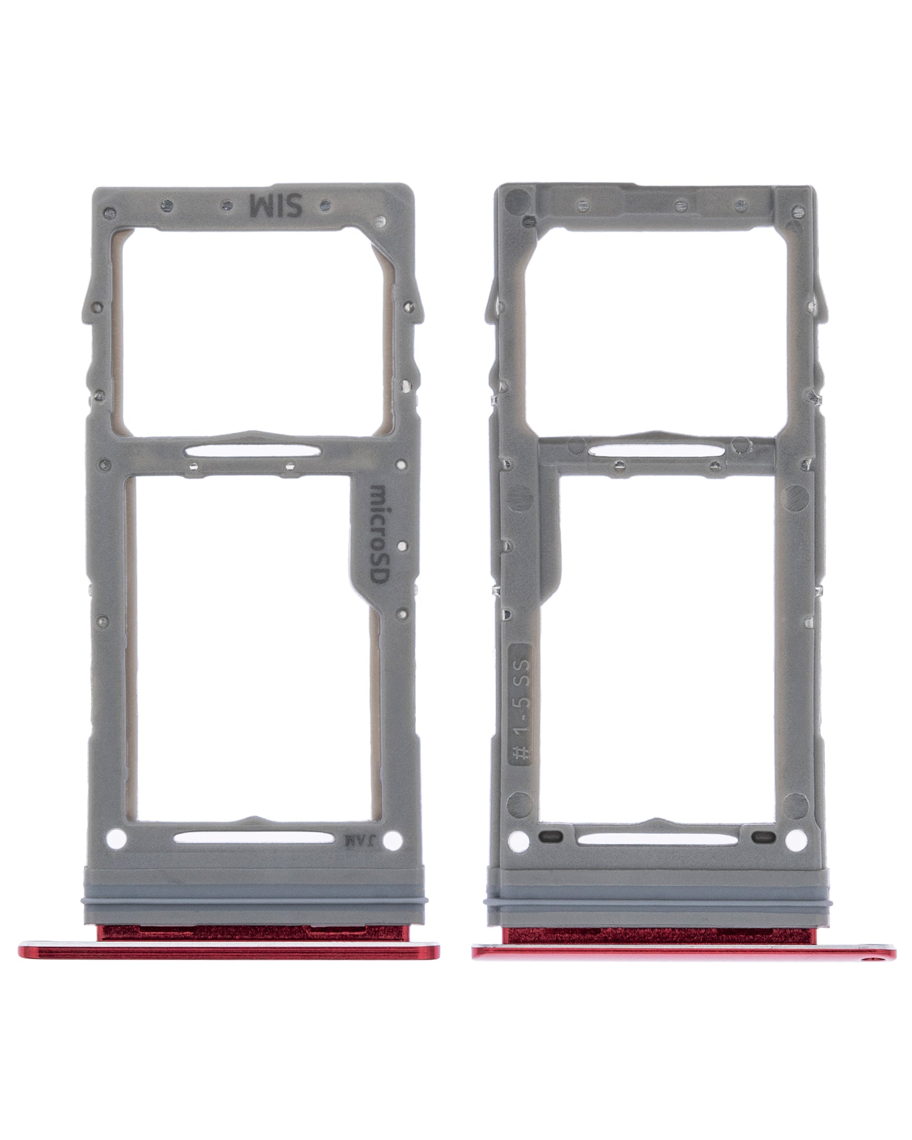 Single Sim Card Tray Compatible For Samsung Galaxy Note 10 Lite Replacement (Aura Red)