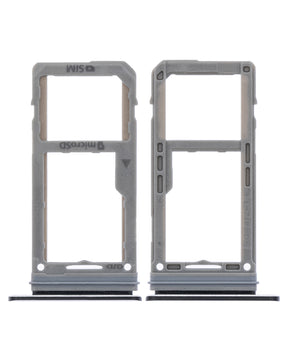 Replacement Single Sim Card Tray Compatible For Samsung Galaxy Note 8 (Midnight Black)
