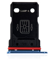 Replacement Dual Sim Card Tray Compatible For OnePlus 7T (Glacier Blue)