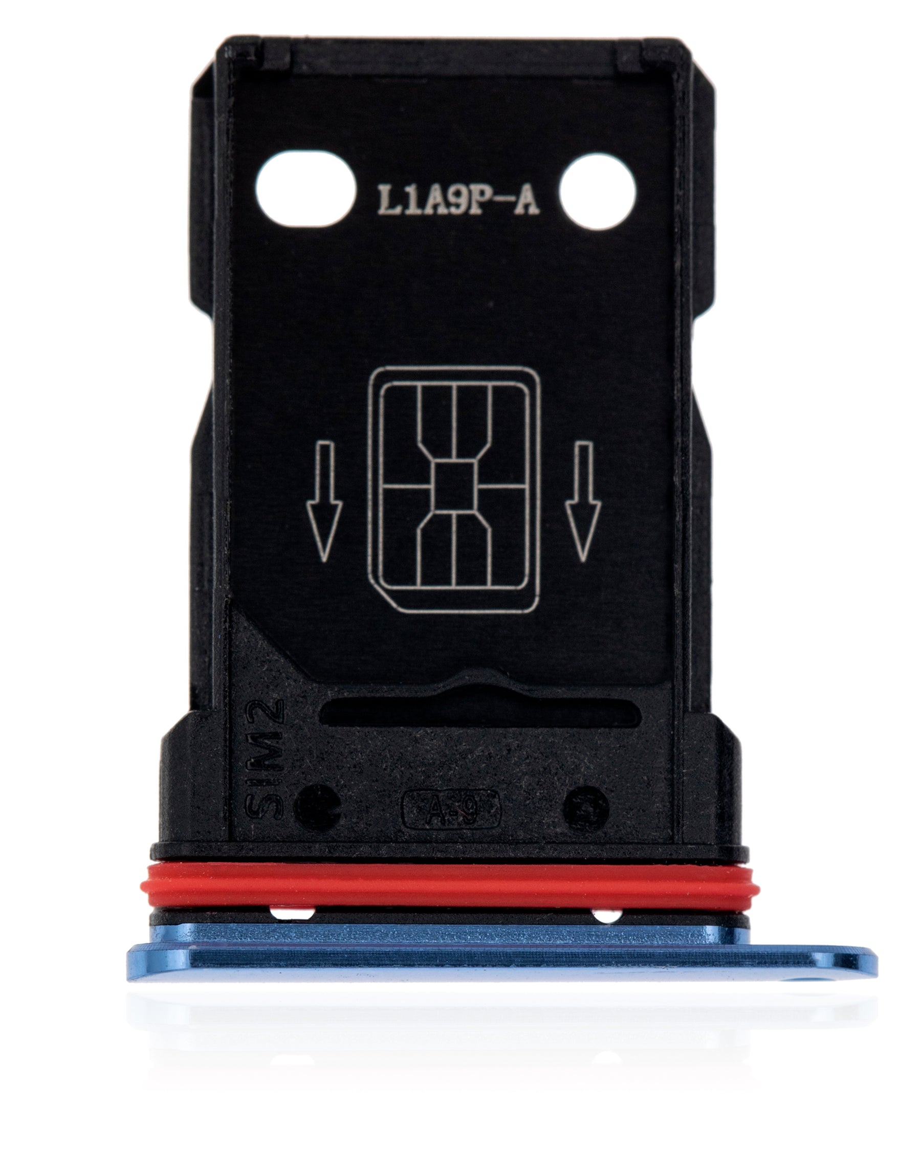 Replacement Dual Sim Card Tray Compatible For OnePlus 7T (Glacier Blue)