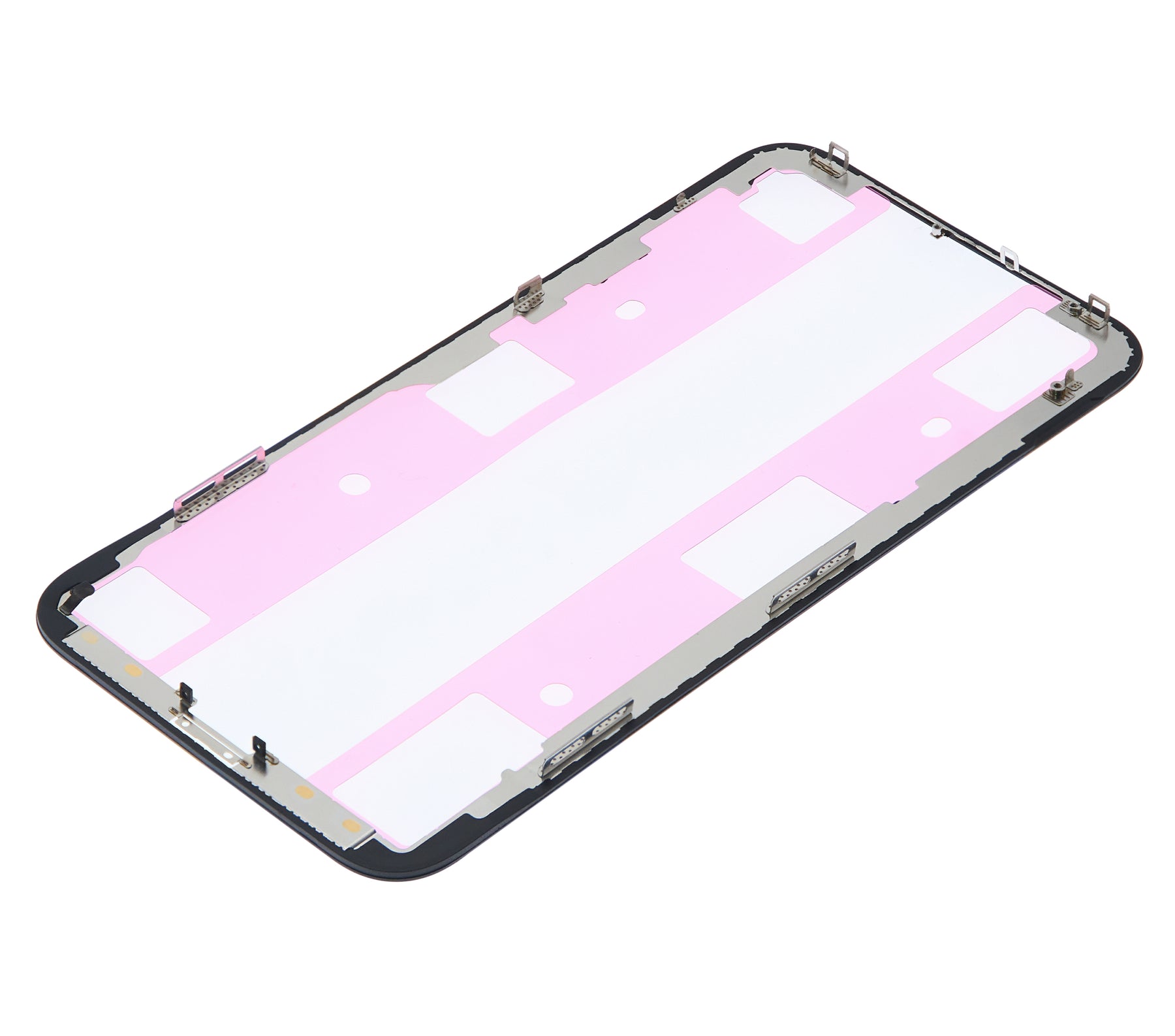 4 in 1 Short Flex (Digitizer Touch With Glass + OCA + Frame Pre-installed) Compatible For iPhone X (OCA Master)