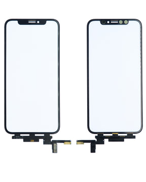 4 in 1 Short Flex (Digitizer Touch With Glass + OCA + Frame Pre-installed) Compatible For iPhone XS (OCA Master)